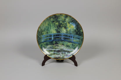 Goebel Artis Orbis Claude Monet Le Bassin Aux nymphéas trinket dish