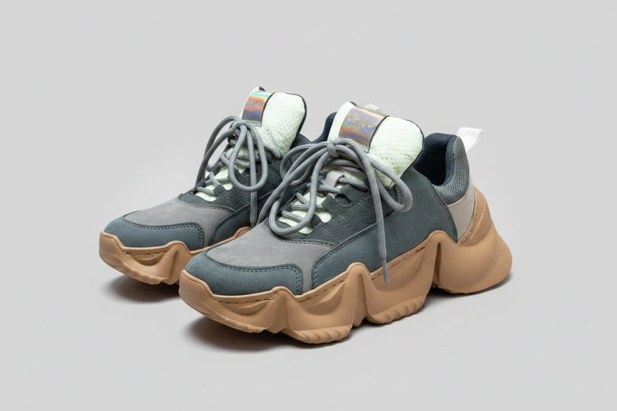 Another Project Leslie Trainers - Chunky Sole - UK 6 EU 39 Lace-Up
