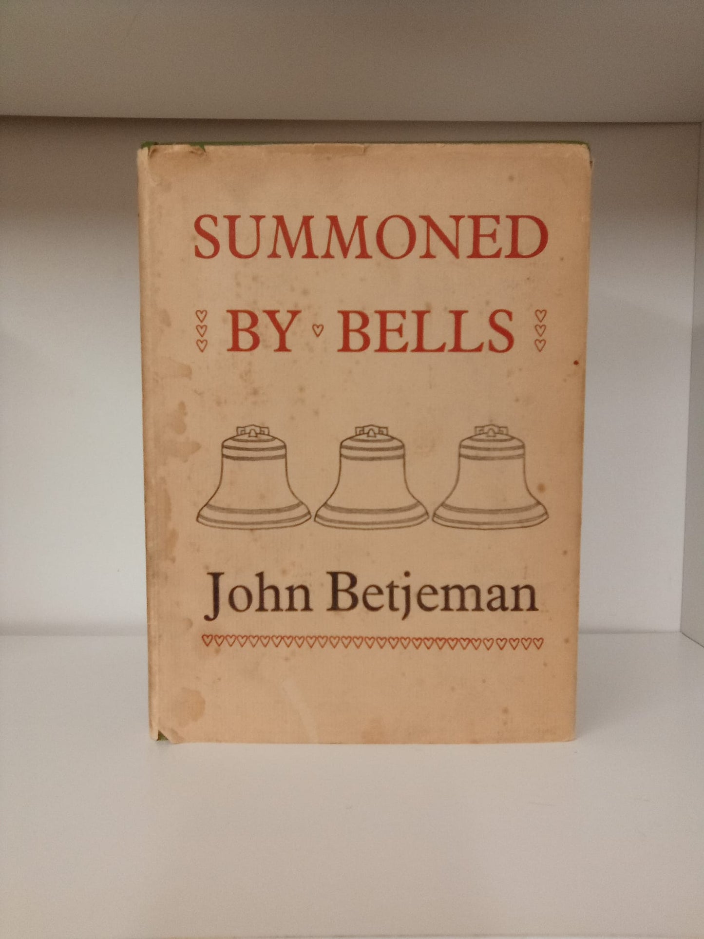 Summoned By Bells by John Betjeman- 1960 First Edition- Pre-loved