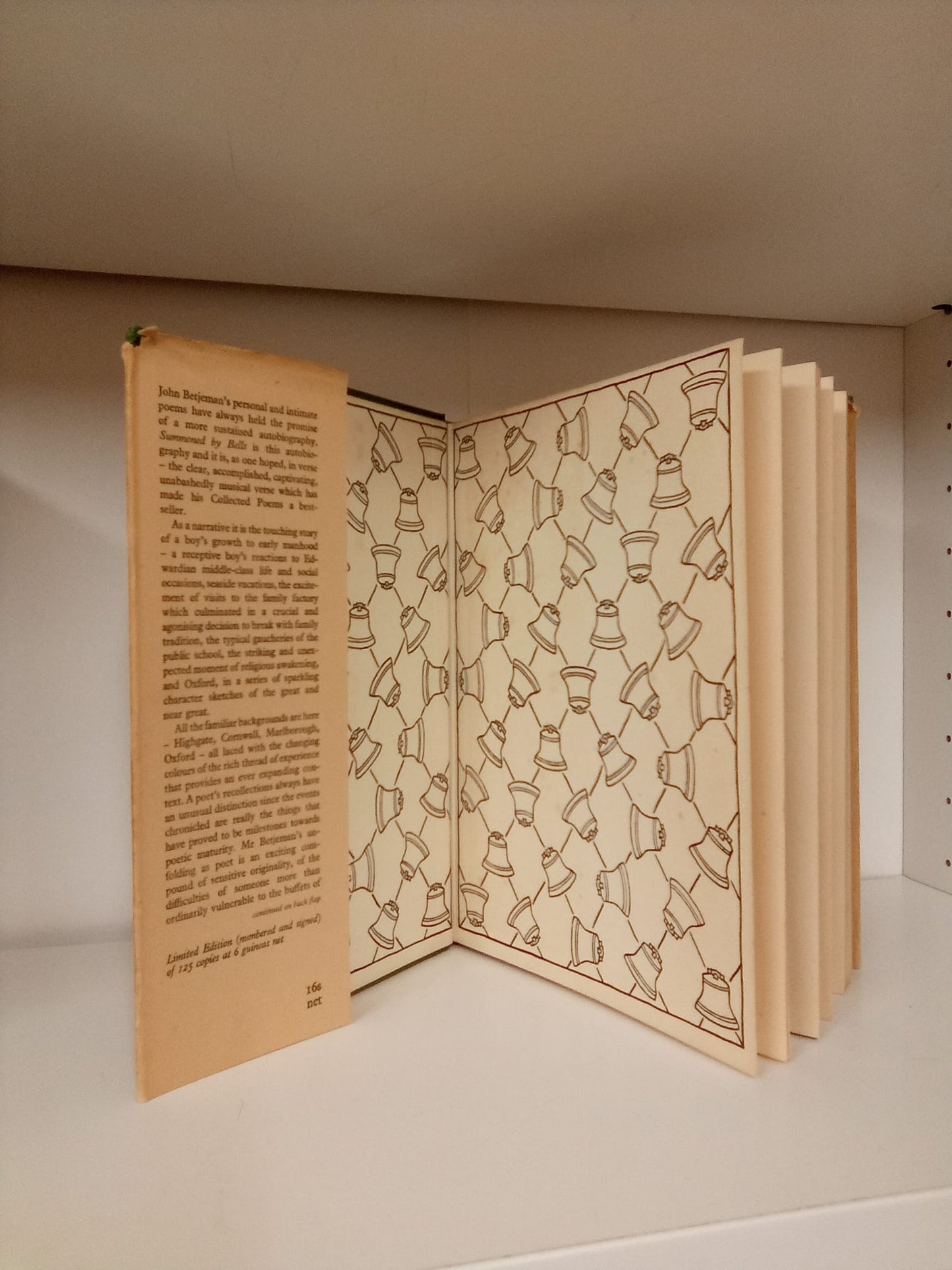 Summoned By Bells by John Betjeman- 1960 First Edition- Pre-loved