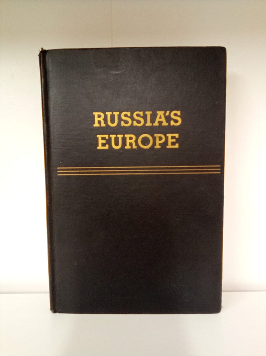 Russia's Europe by Hal Lehrman- 1947 First Edition- SIGNED COPY