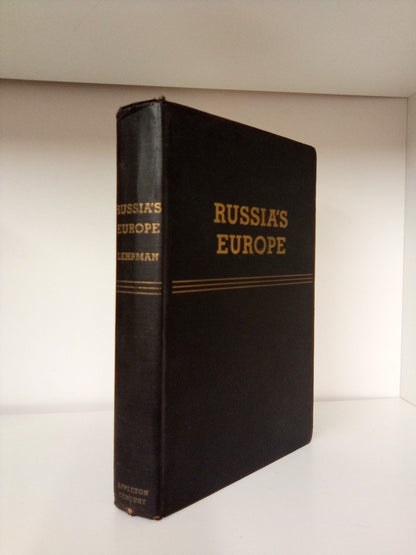 Russia's Europe by Hal Lehrman- 1947 First Edition- SIGNED COPY