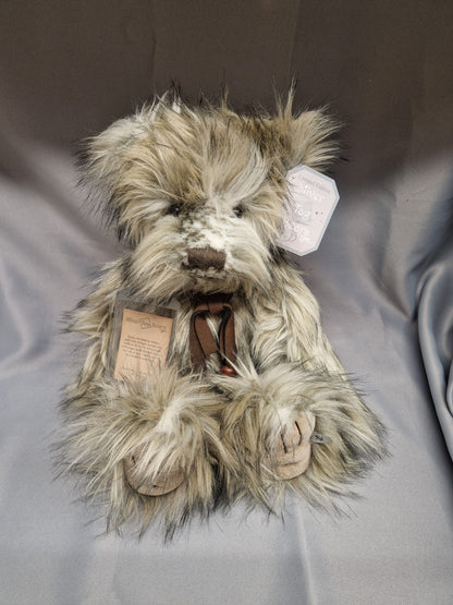 Suki Silver Tag Bears 'Joshua Bear' - limited edition 2015. With Tags