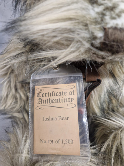 Suki Silver Tag Bears 'Joshua Bear' - limited edition 2015. With Tags