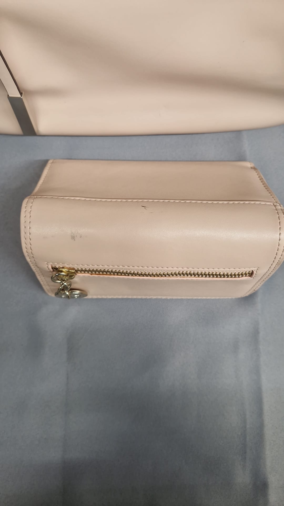 Betty Jackson Handbag & John Rocha Purse in Pale Pink & Beige