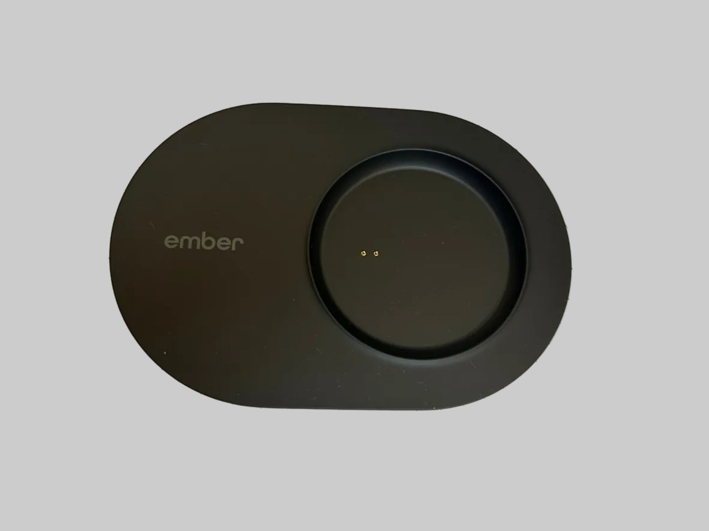 EMBER Black Travel Mug 12oz - With Charge Station and other International Plug Attachments