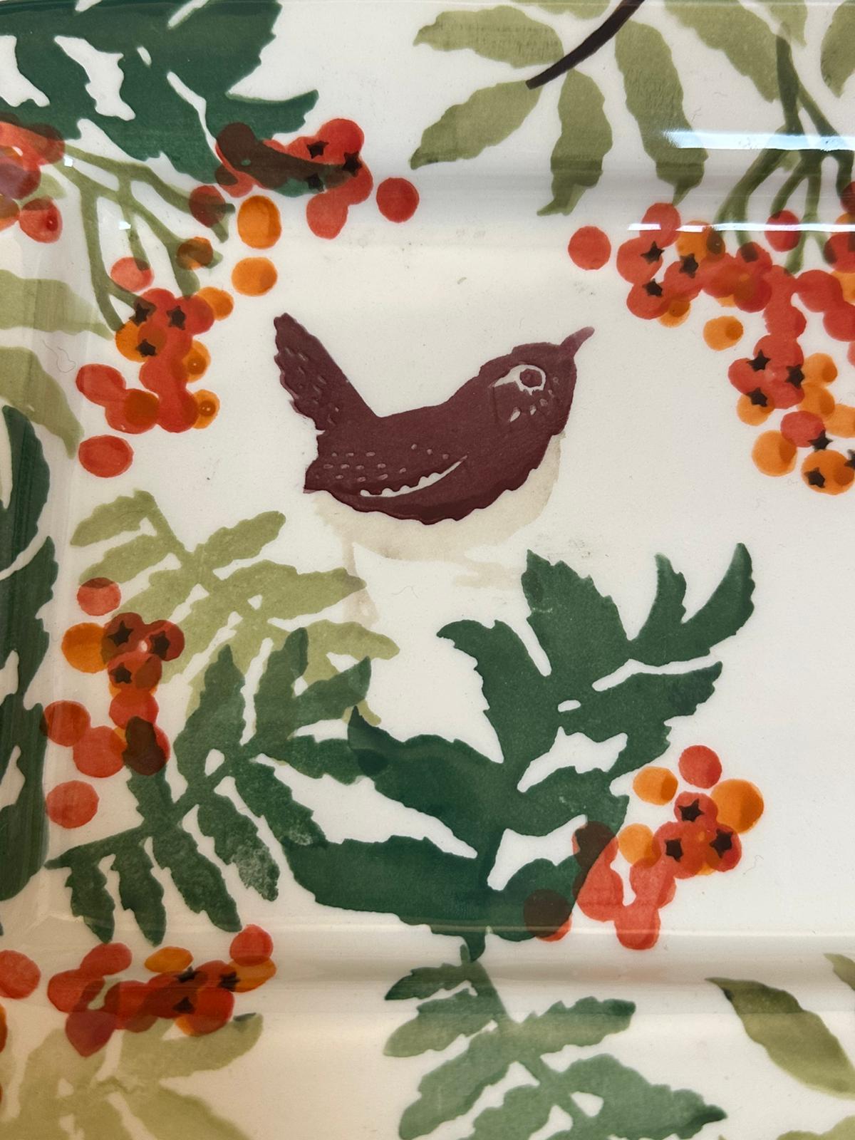 Emma Bridgewater Rowan Berries Rectangle Dish Platter