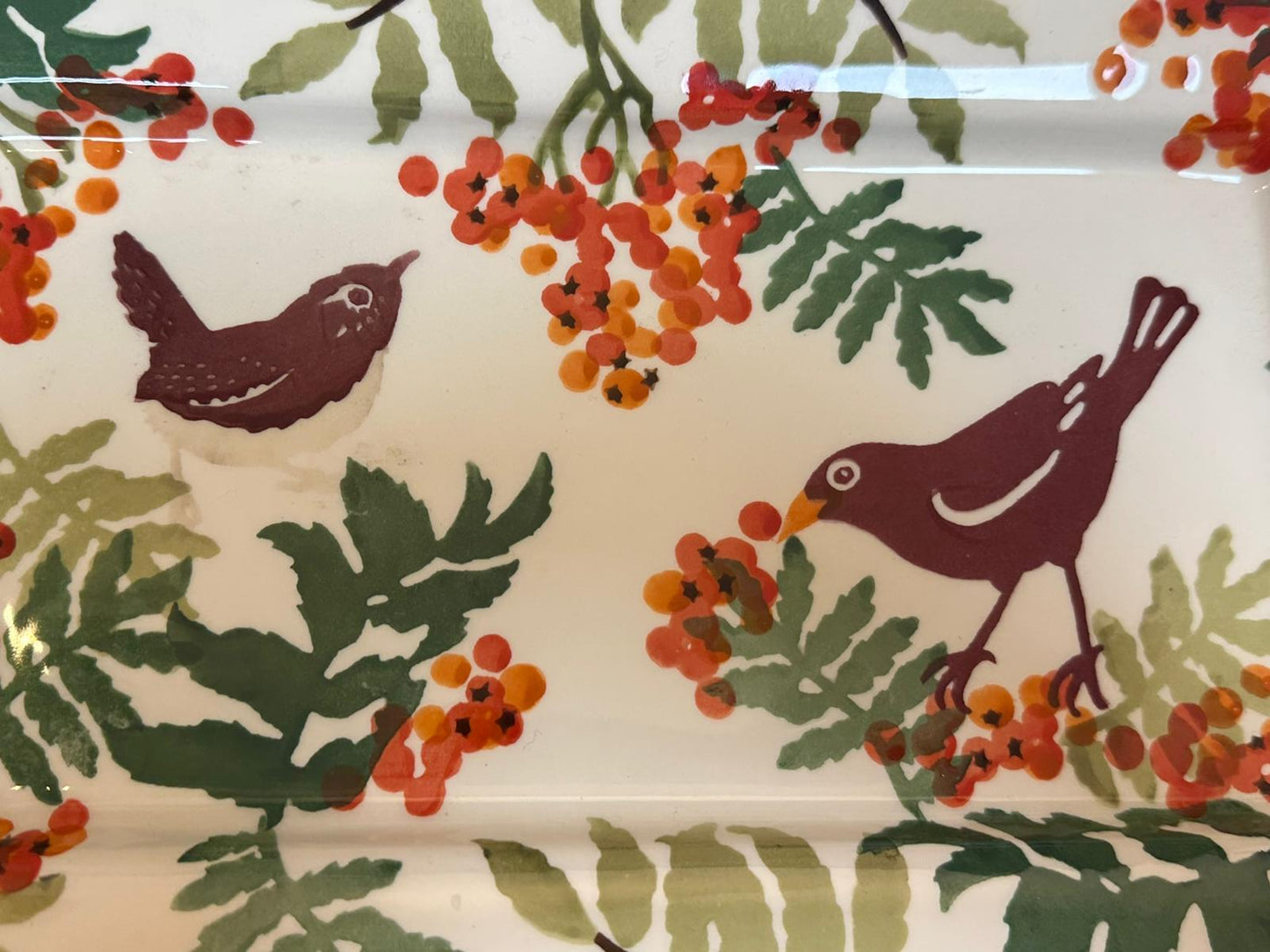 Emma Bridgewater Rowan Berries Rectangle Dish Platter
