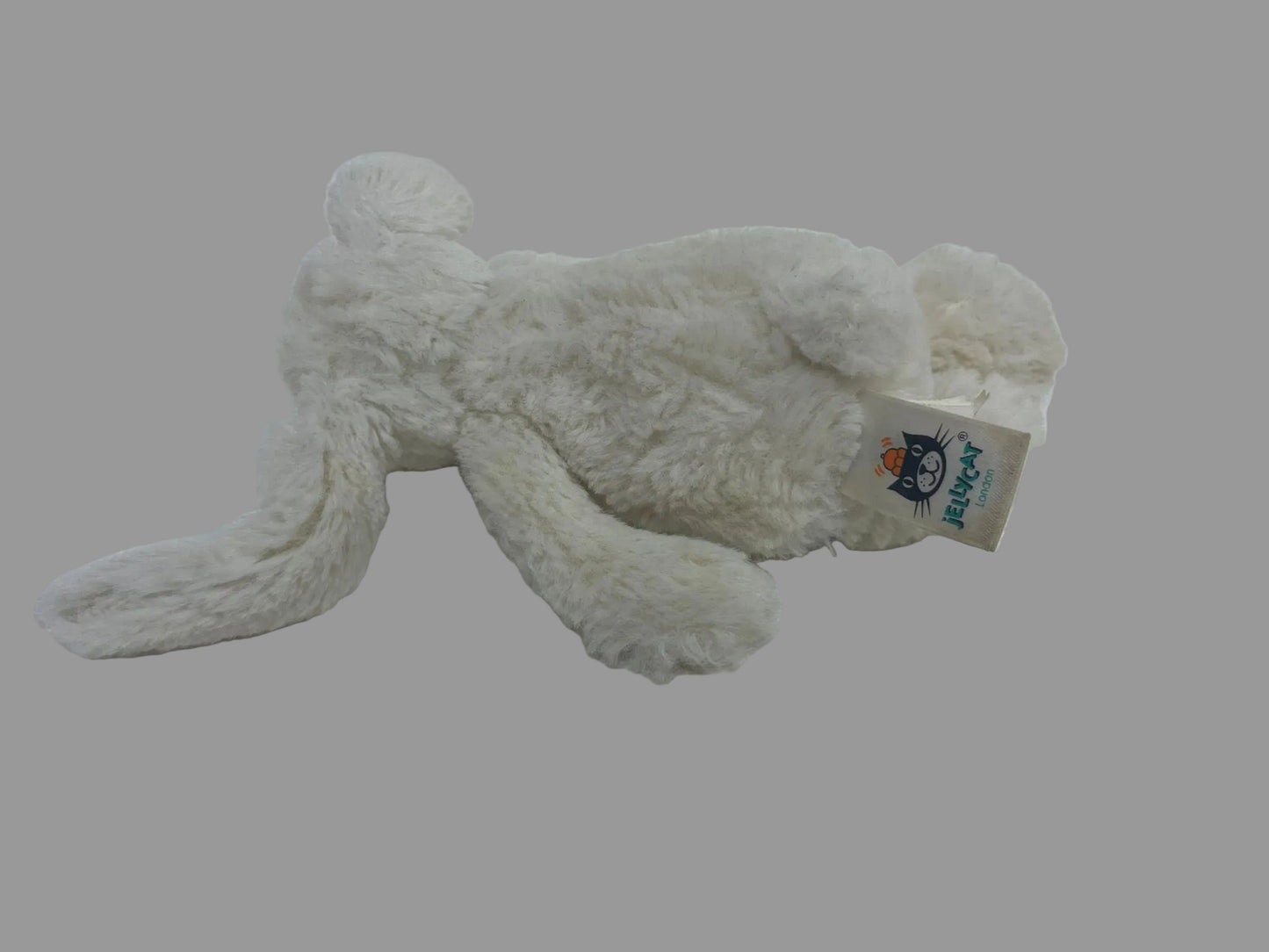 Bashful Cream Bunny Small Jelly Cat Plush Toy