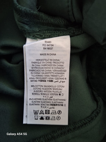BNWT Boden Green Velvet  Knee Length Skirt Size UK 10 Regular EU 38