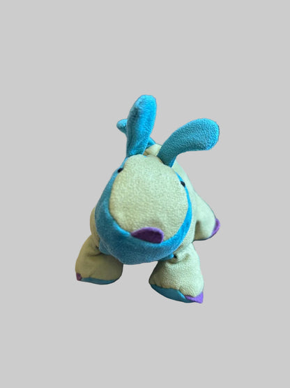 Manhattan Toy Company Plush Animal Toy Beanbag Splats Dog 2001