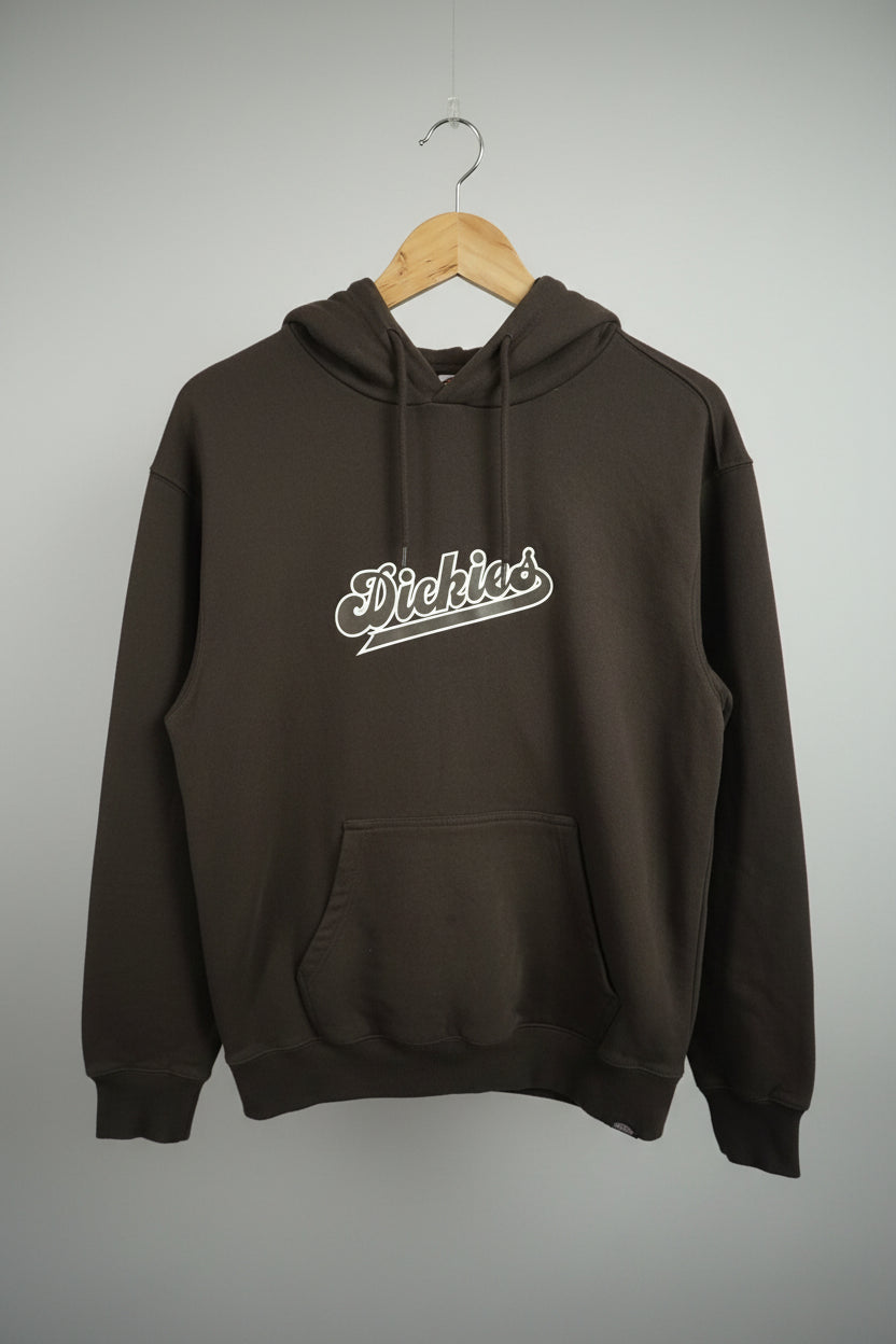 DICKIES Brown Hoodie Sweater Men's Size Small 100% Cotton