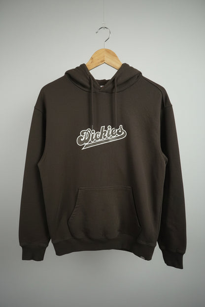 DICKIES Brown Hoodie Sweater Men's Size Small 100% Cotton