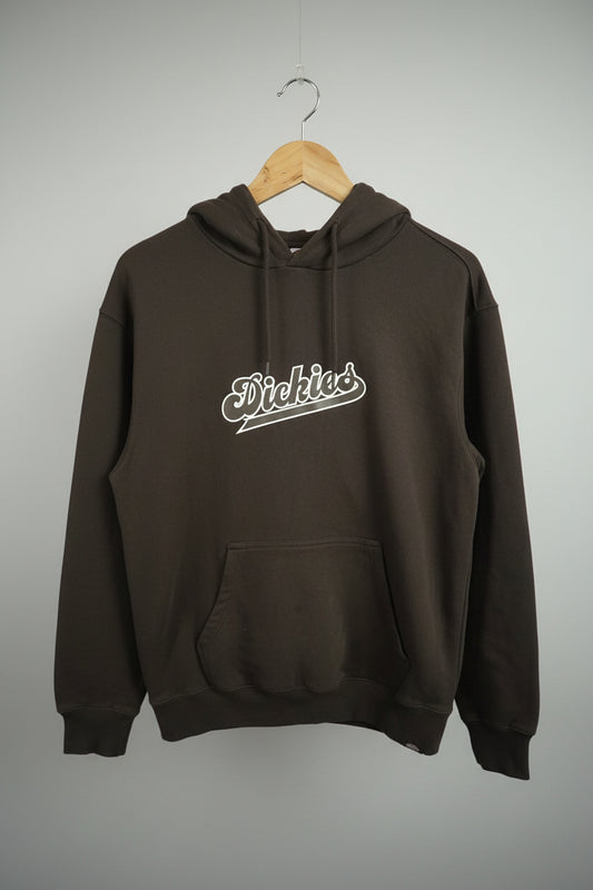 DICKIES Brown Hoodie Sweater Men's Size Small 100% Cotton