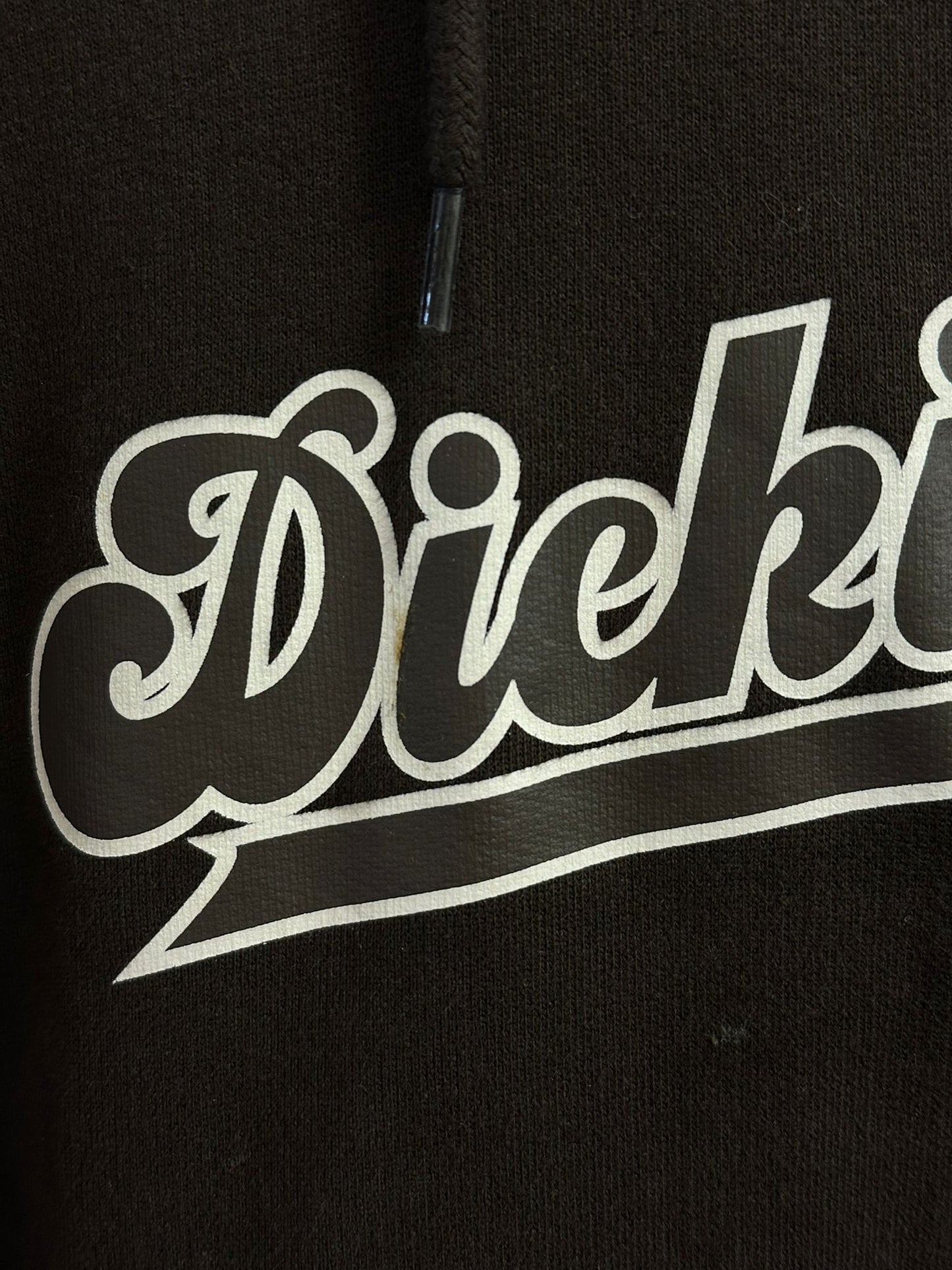 DICKIES Brown Hoodie Sweater Men's Size Small 100% Cotton