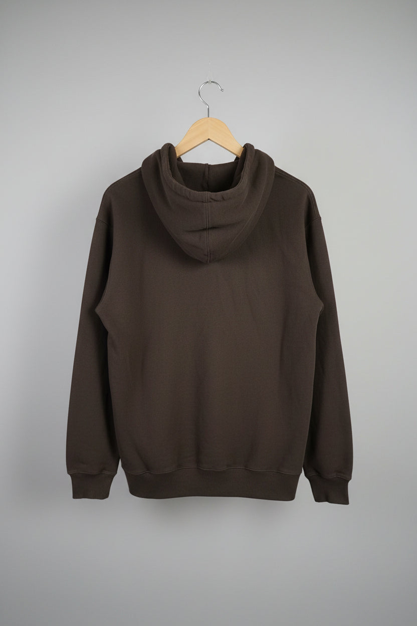 DICKIES Brown Hoodie Sweater Men's Size Small 100% Cotton