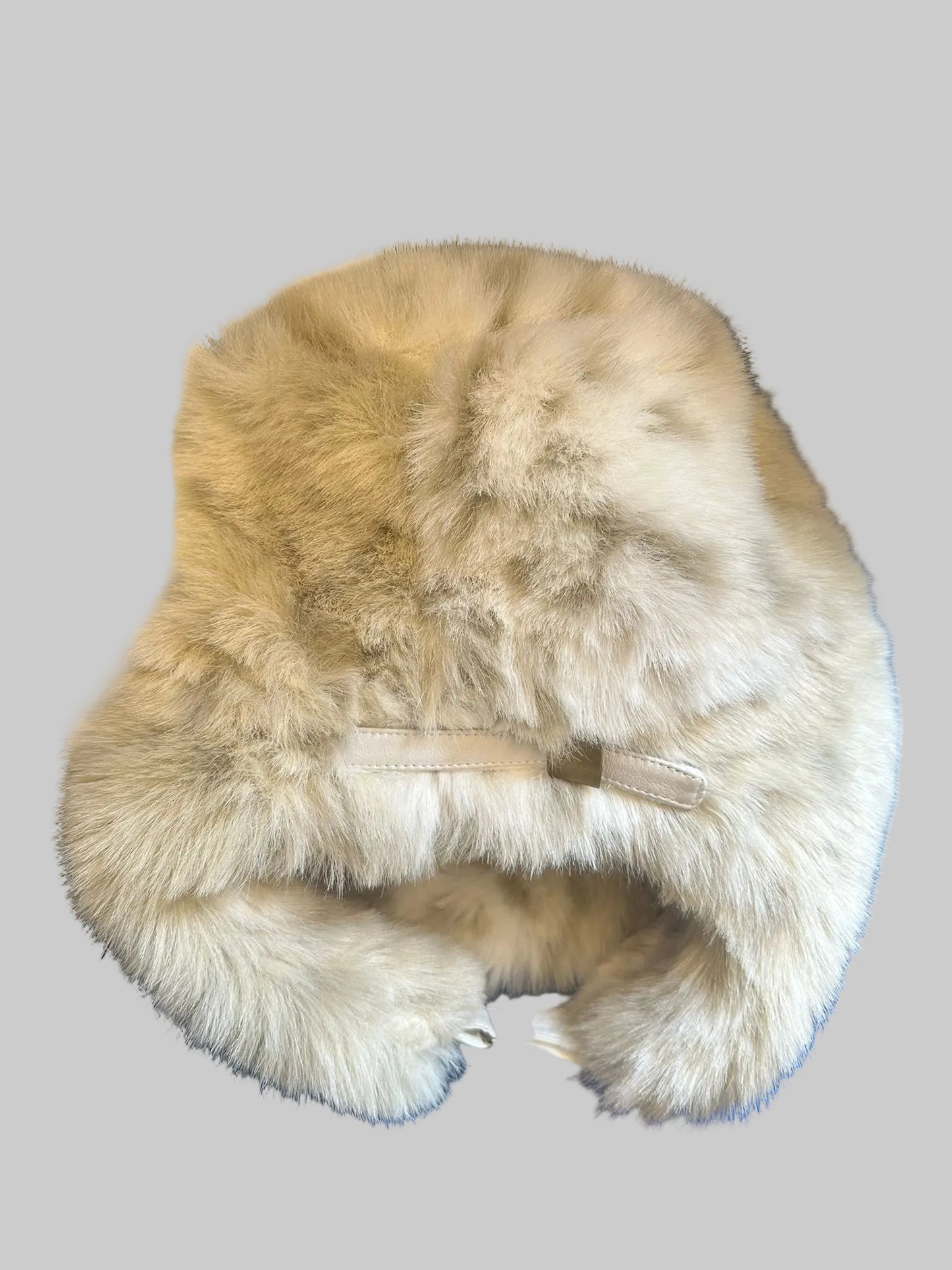 BARTS Fur Deluxe White Winter Hat 100% Faux Fur