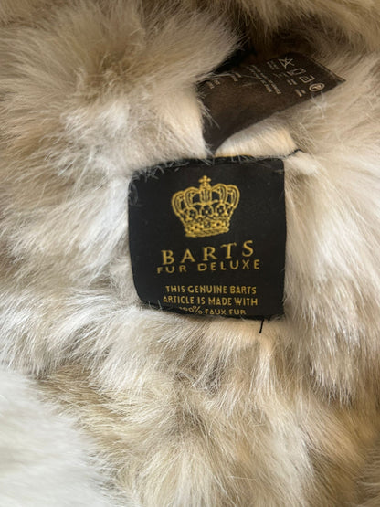 BARTS Fur Deluxe White Winter Hat 100% Faux Fur