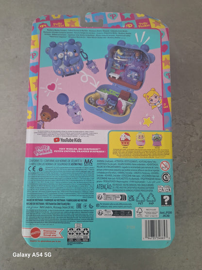 New Polly Pocket Blueberry Besties Toy Compact By Mattel