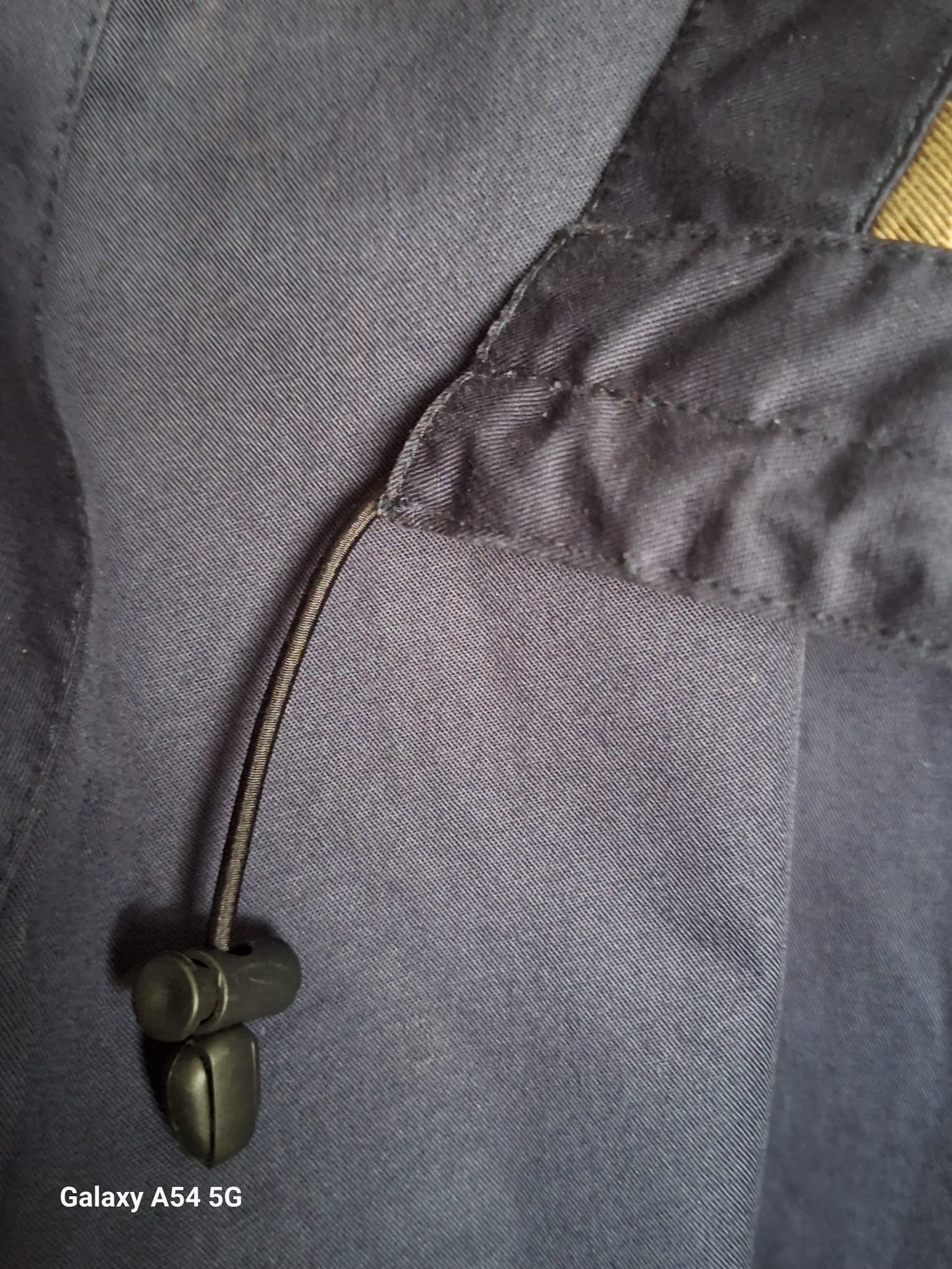 Men's Navy Barbour Waterproof Bedale Jacket Hooded Size XL Very Good Used Condition