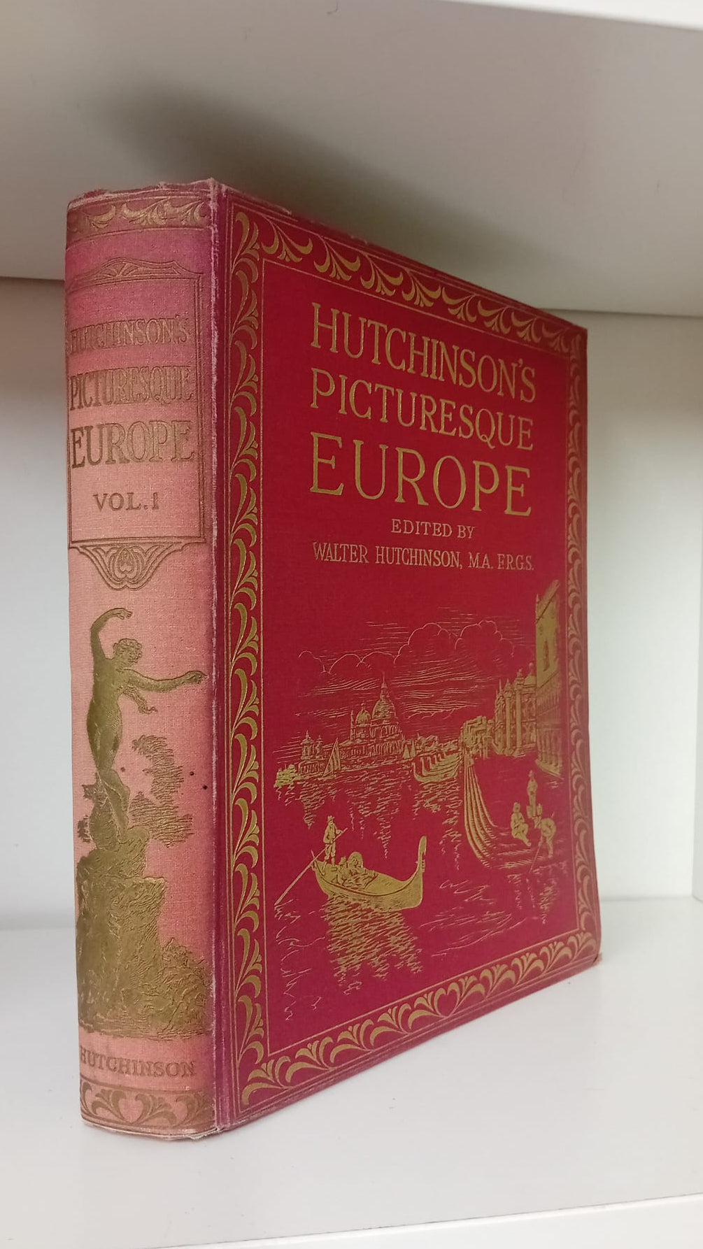 Hutchinson's Picturesque Europe Vol I, II and III- COMPLETE SET