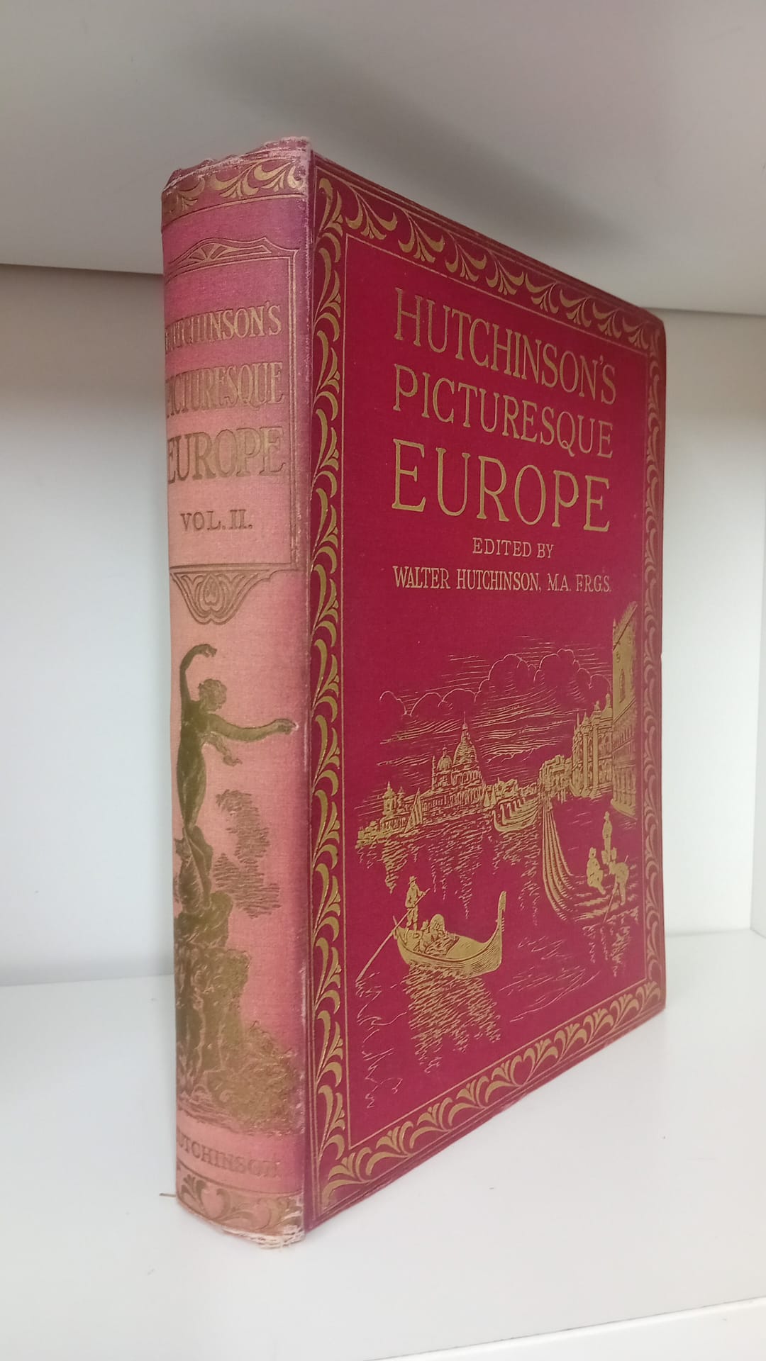 Hutchinson's Picturesque Europe Vol I, II and III- COMPLETE SET