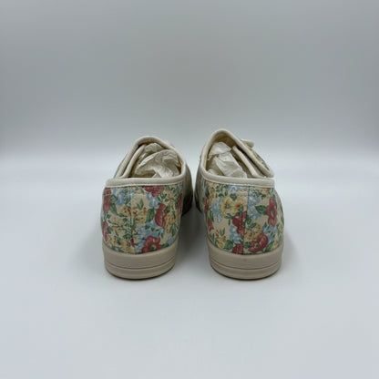 Cosyfeet Women's Slippers 'Millie' UK UK 5 EU 38 Beige & Floral - New in Box