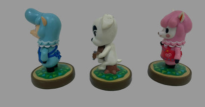 Nintendo amiibo Animal Crossing Cyrus K.K. Reese Action Figures Bundle - USED