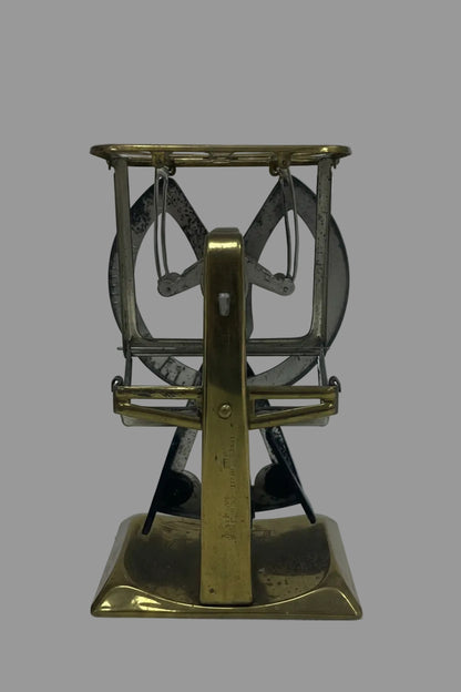 Vintage Bilateral brass letter postal scales, 0 - 8oz - USED