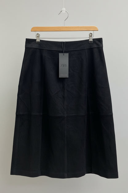 Zara Leather Collection Skirt SIZE L -BNWT RRP £259.00