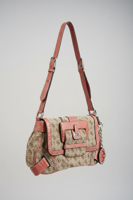 Guess Pink Buckle bag - USED