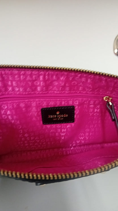 Kate Spade Pebbled Leather Crossbody bag- Black