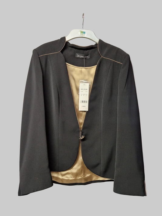 Jacques Vert UK 16 EU 44 Black Jacket - New with Tags - Blazer