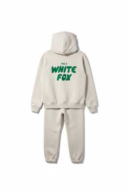 White Fox Light Grey Leisure Suit - Unisex