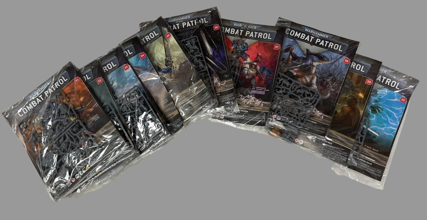 Warhammer 40K Combat patrol bundle issues 1-42