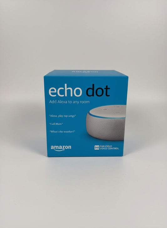 Amazon Echo Dot 3rd Generation - white, new in sealed box