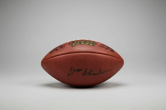 SIGNED by DON SHULA - NFL 2007 Superbowl XLI Football
