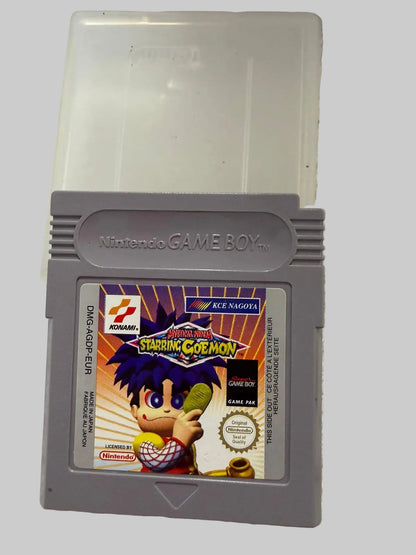 USED - Nintendo Game Boy Pocket Silver Console Bundle + 4 Games (Donkey Kong, Mystical Ninja) - 100% Charity