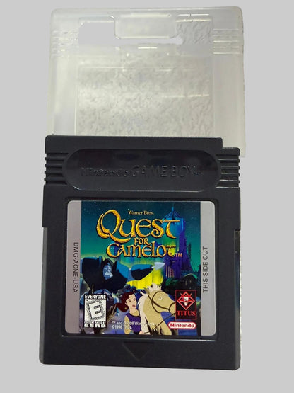 USED - Nintendo Game Boy Pocket Silver Console Bundle + 4 Games (Donkey Kong, Mystical Ninja) - 100% Charity
