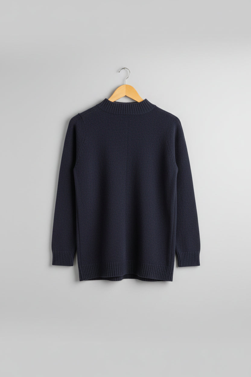 NEW Bartolini 100% Cashmere Navy Jumper (Size XL)