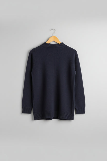 NEW Bartolini 100% Cashmere Navy Jumper (Size XL)