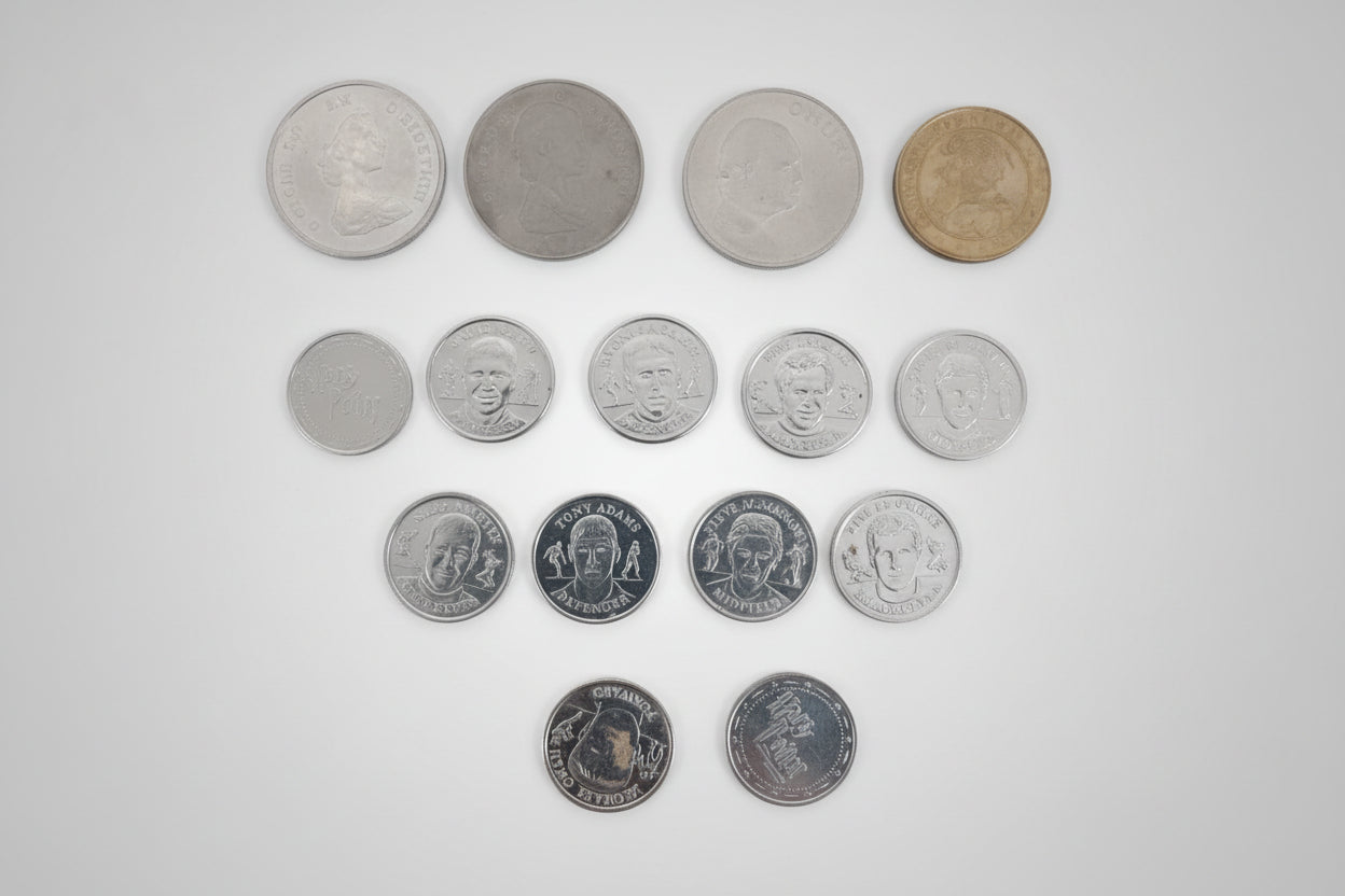 Collectable Coin Selection Famous Footballers