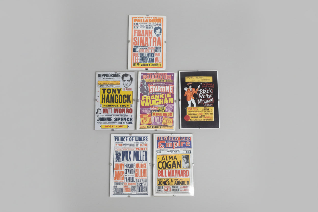 Collectable Mini Theatre Posters Fully Framed - Collectors Memorabilia