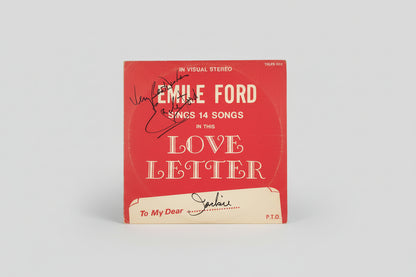 Emile Ford 'Love Letter' Signed Album Rock & Roll Collectible Music
