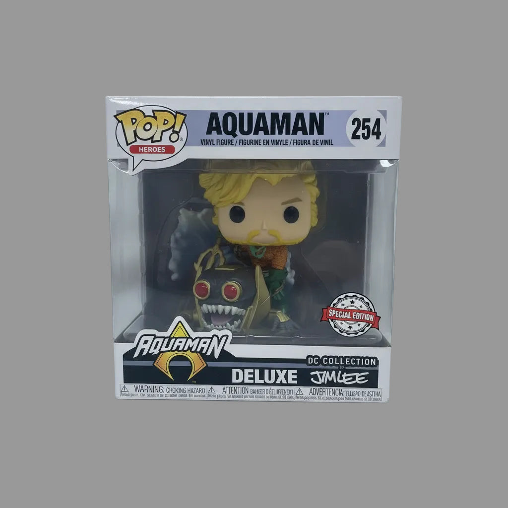 Funko Pop! Deluxe Heroes Aquaman #254