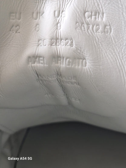 Axel Arigato White Trainers Size UK 8 EU 42 - Good Used Condition