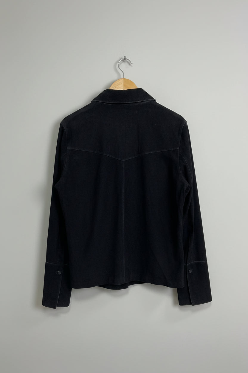 Zara Leather Collection Shacket  SIZE L -BNWT RRP £229.00