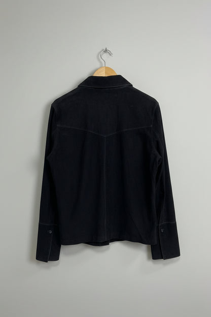 Zara Leather Collection Shacket  SIZE L -BNWT RRP £229.00