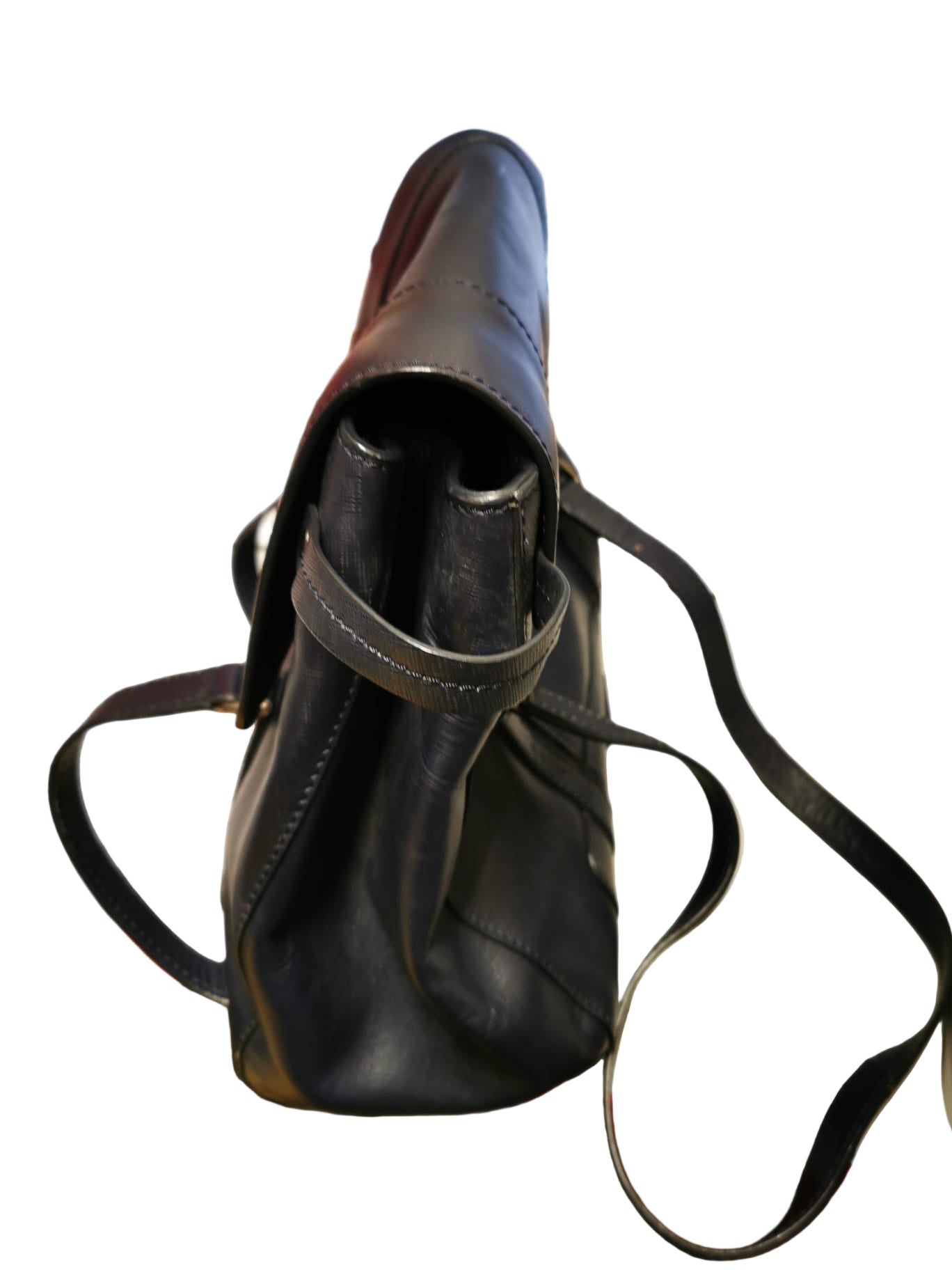 White Stuff, Navy Satchel bag, Used but in overall good condition