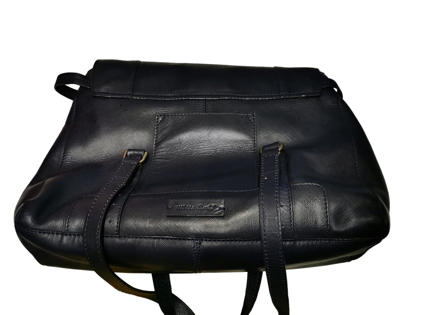 White Stuff, Navy Satchel bag, Used but in overall good condition